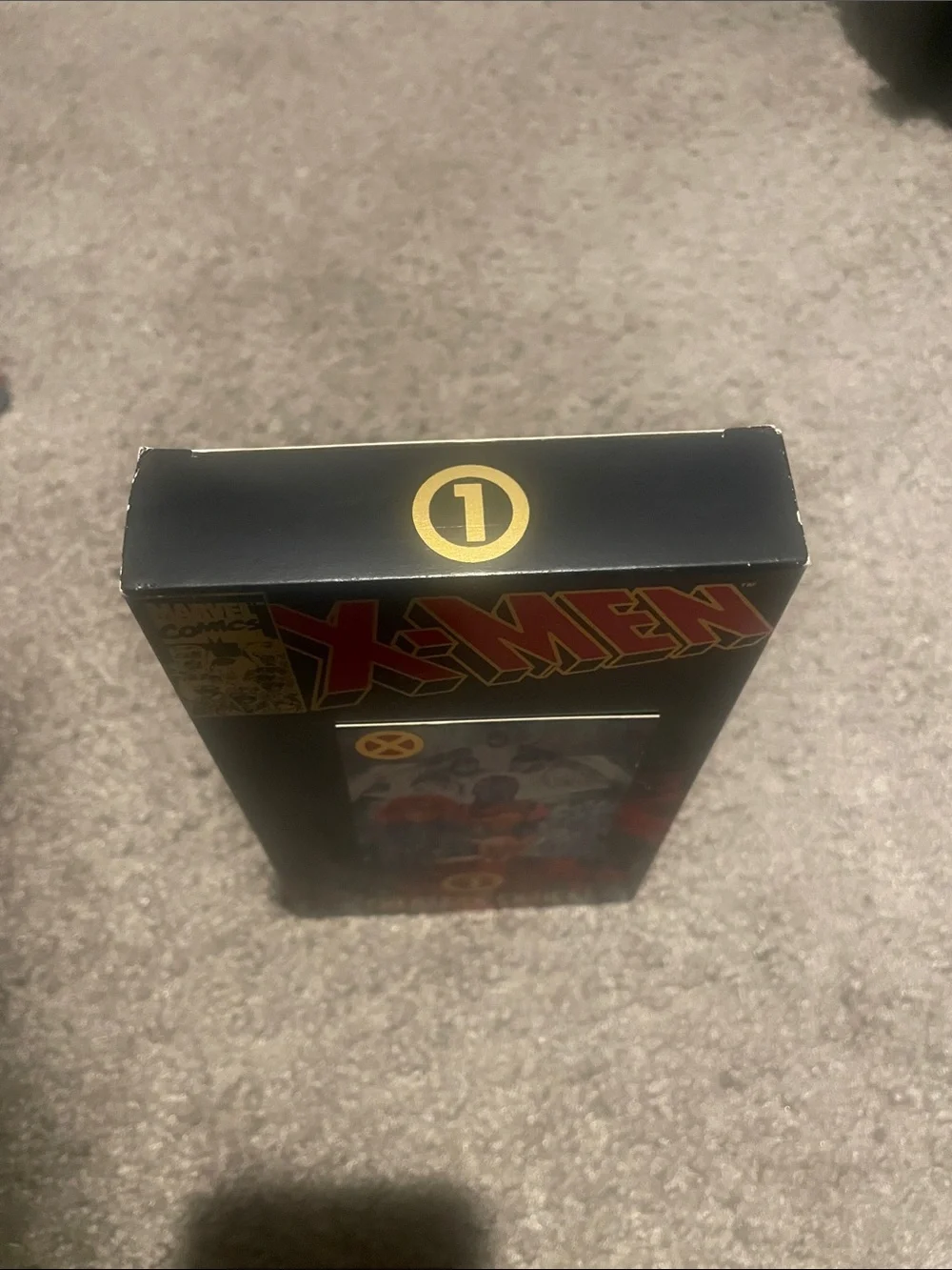 Marvel X-Men VHS Collectible - Black & Red Packaging